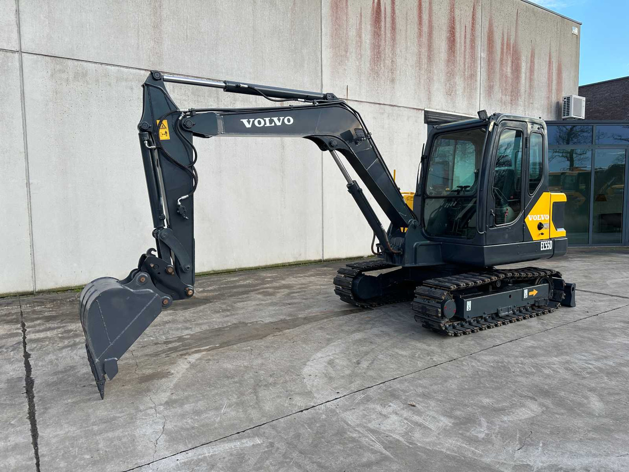 Volvo EC55D - Ekskavator me zinxhirë: foto 1 Volvo EC55D - Ekskavator me zinxhirë: foto 1