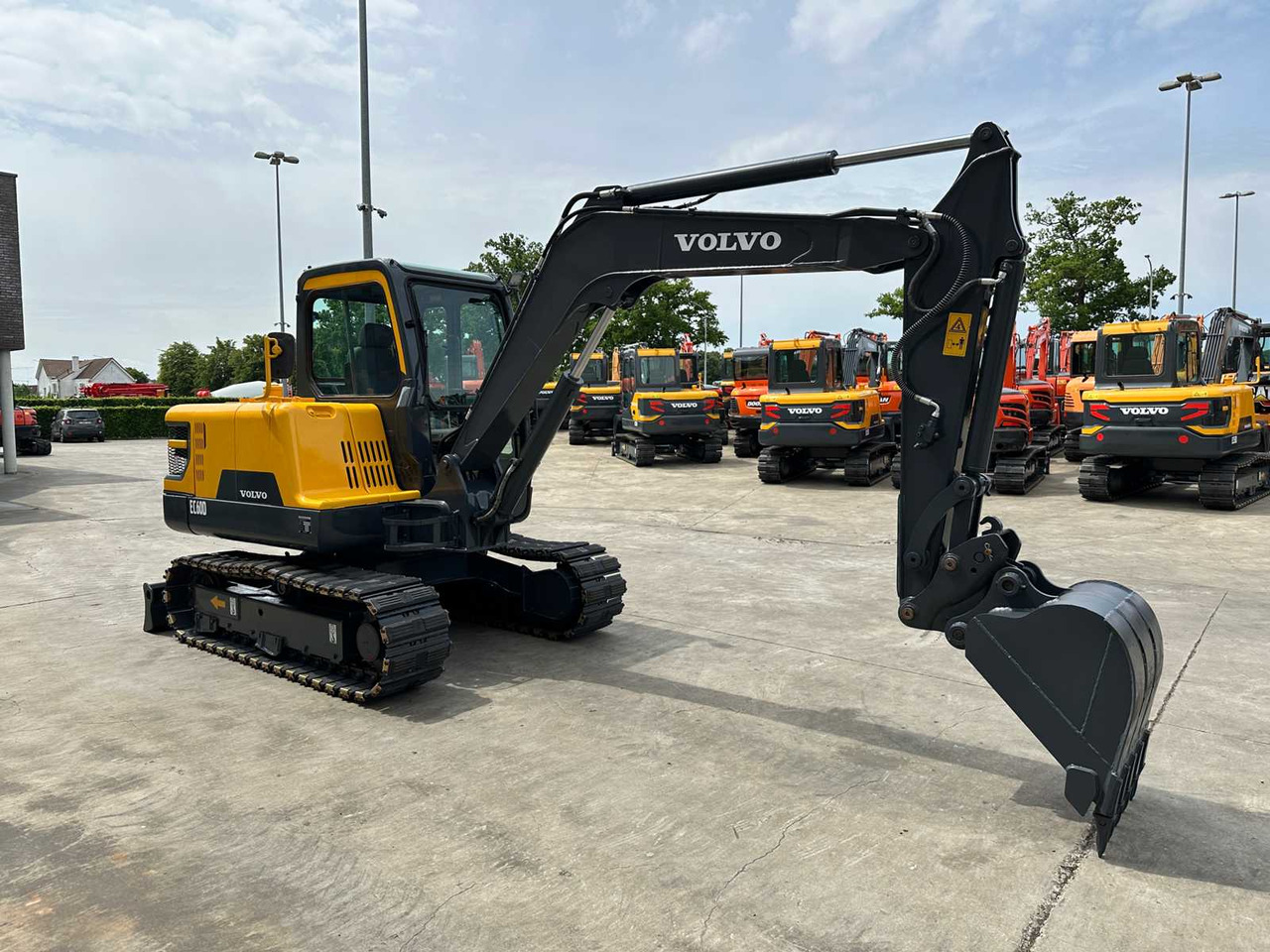 Volvo EC60D - Ekskavator me zinxhirë: foto 3 Volvo EC60D - Ekskavator me zinxhirë: foto 3