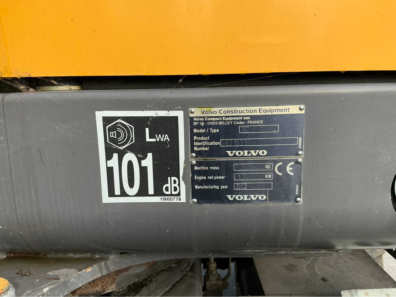 Volvo EW70 - Ekskavator me goma: foto 2 Volvo EW70 - Ekskavator me goma: foto 2