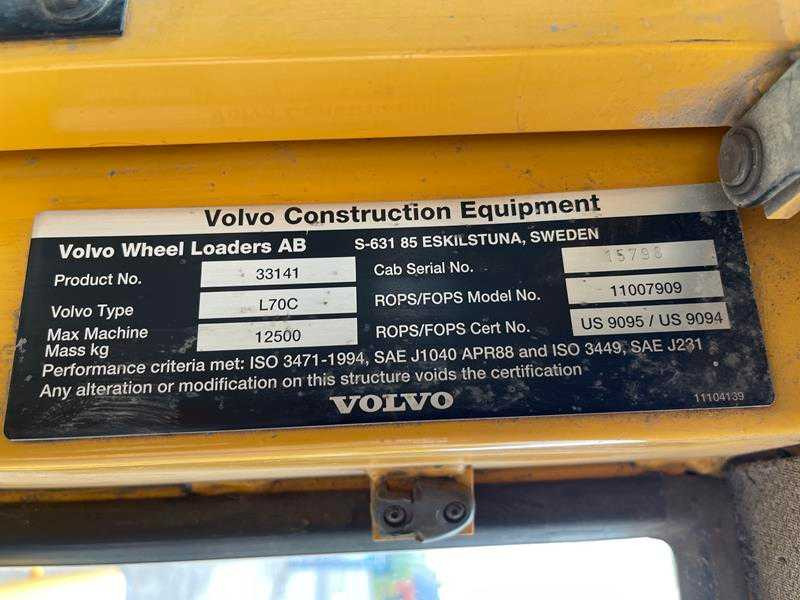 Mini fadrom Volvo L70C: foto 31