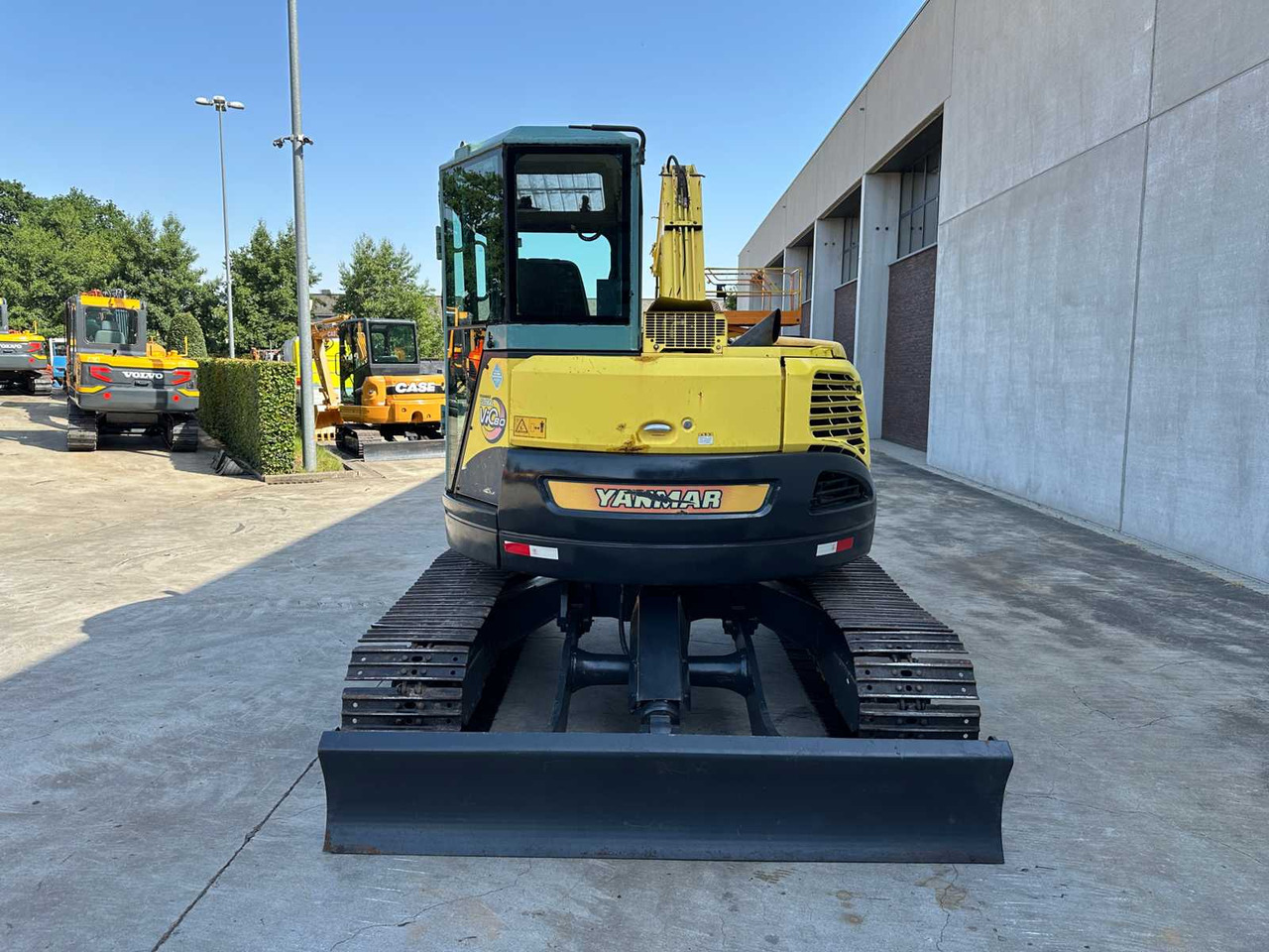 Yanmar VIO80 - Ekskavator me zinxhirë: foto 5 Yanmar VIO80 - Ekskavator me zinxhirë: foto 5