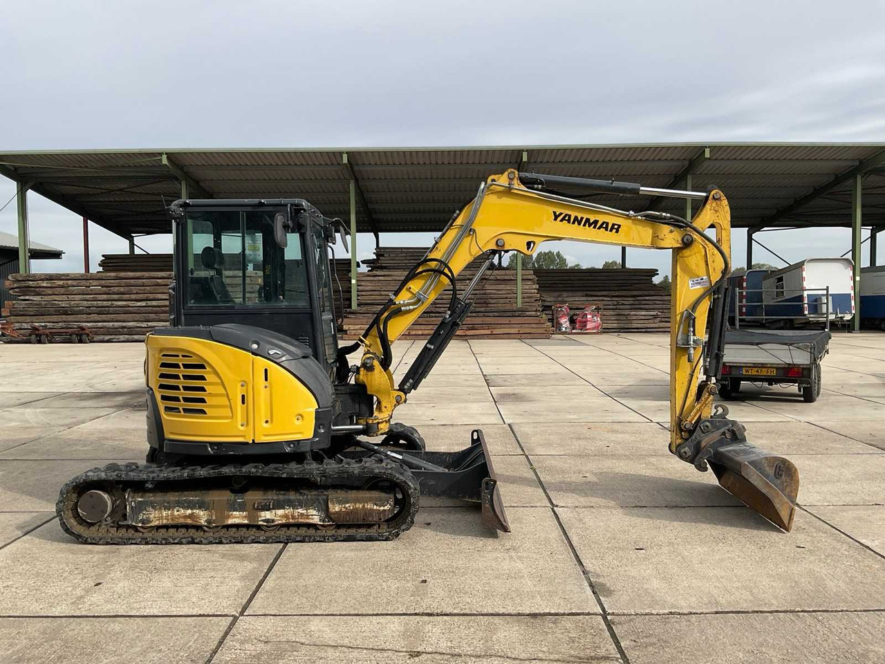 Yanmar ViO50 - Ekskavator me zinxhirë: foto 4 Yanmar ViO50 - Ekskavator me zinxhirë: foto 4
