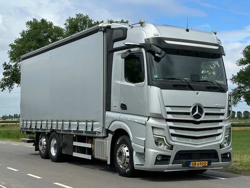 Mercedes-Benz Actros ACTROS 2545LL EURO6. 2021. Schuifzeil Bakwagen met Laadklep. - Kamion me tendë: foto 2 Mercedes-Benz Actros ACTROS 2545LL EURO6. 2021. Schuifzeil Bakwagen met Laadklep. - Kamion me tendë: foto 2