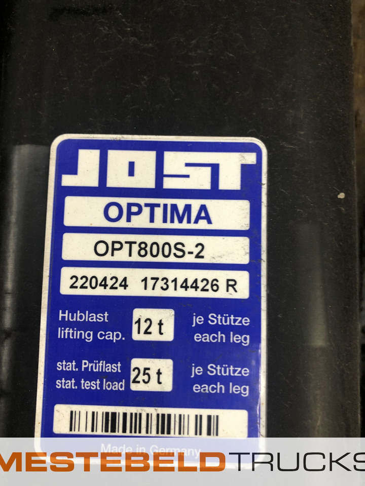 Trailor Set steunpoten Jost Opitma  - Telajo/ Shasia për Kamioni: foto 3 Trailor Set steunpoten Jost Opitma  - Telajo/ Shasia për Kamioni: foto 3