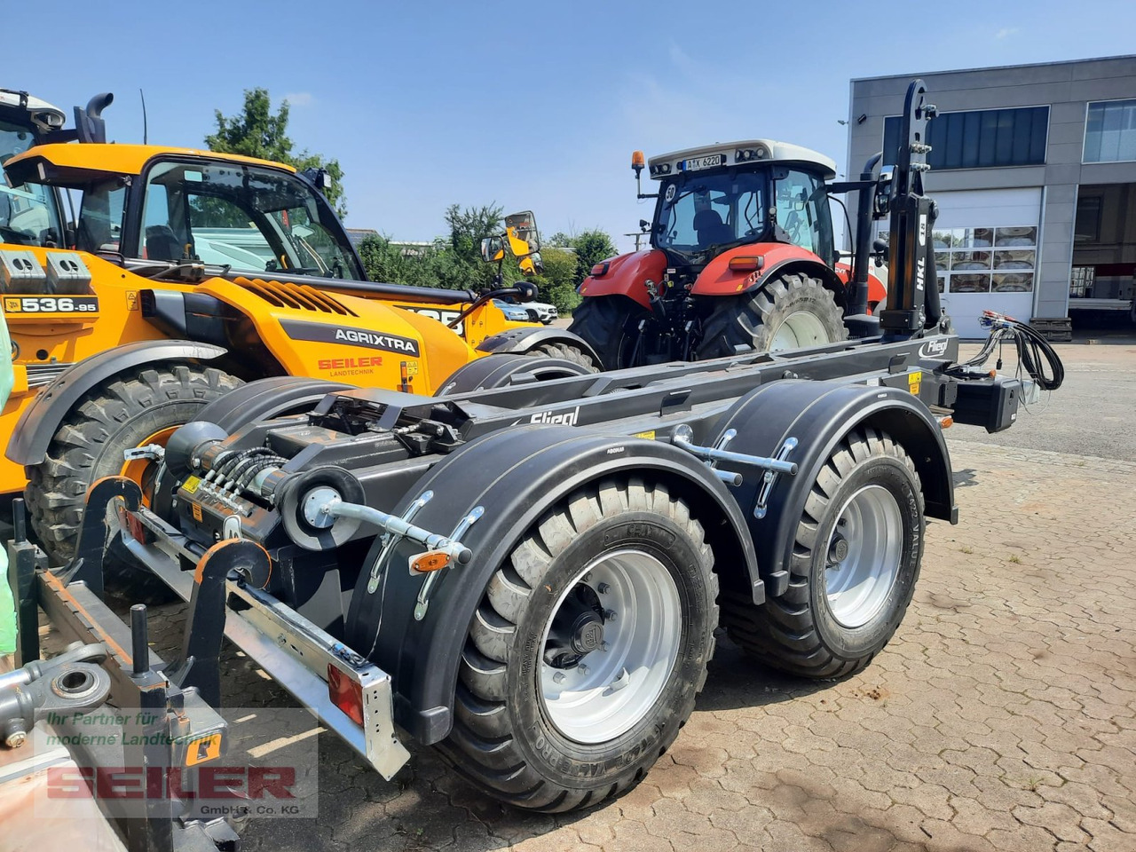 Fliegl HKL 18 Abrollkipper - Rimorkio roll-off/ Skip loader: foto 3 Fliegl HKL 18 Abrollkipper - Rimorkio roll-off/ Skip loader: foto 3