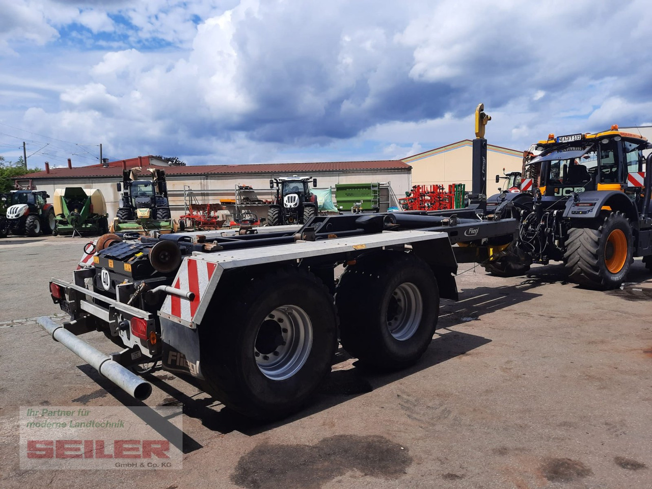 Fliegl HKL 22 Tandem - Rimorkio roll-off/ Skip loader: foto 1 Fliegl HKL 22 Tandem - Rimorkio roll-off/ Skip loader: foto 1