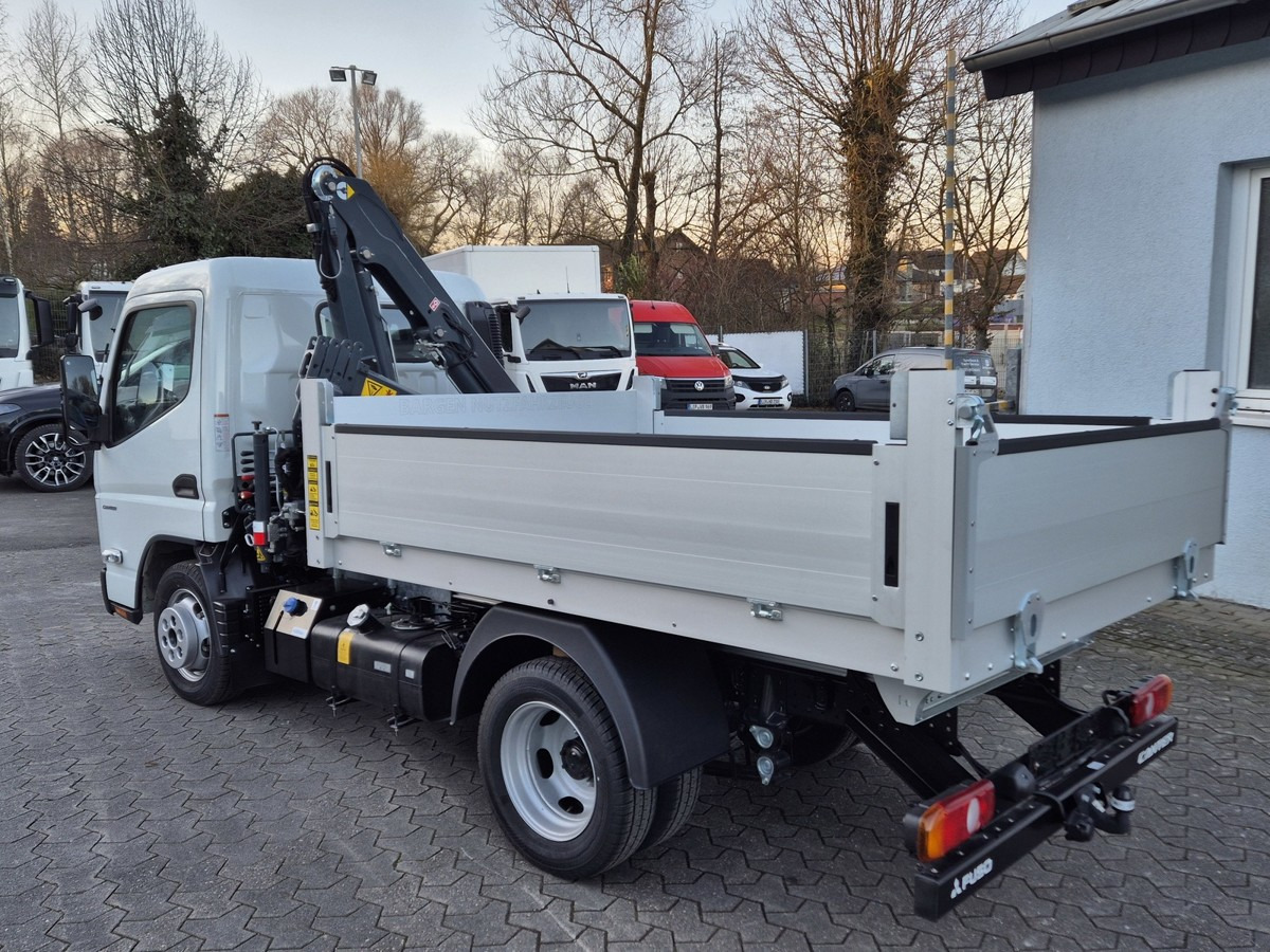 FUSO 3S15 Alukipper mit Ladekran 3 x hydr. - Kamioncine vetëshkarkuese: foto 4 FUSO 3S15 Alukipper mit Ladekran 3 x hydr. - Kamioncine vetëshkarkuese: foto 4