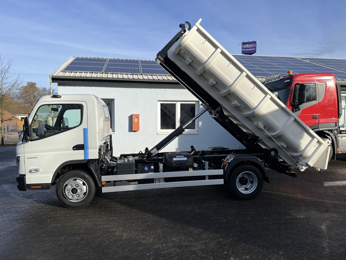 Kamion vetëngarkues i ri FUSO Canter FUSO 7C18 City Abrollkipper Miete: foto 13