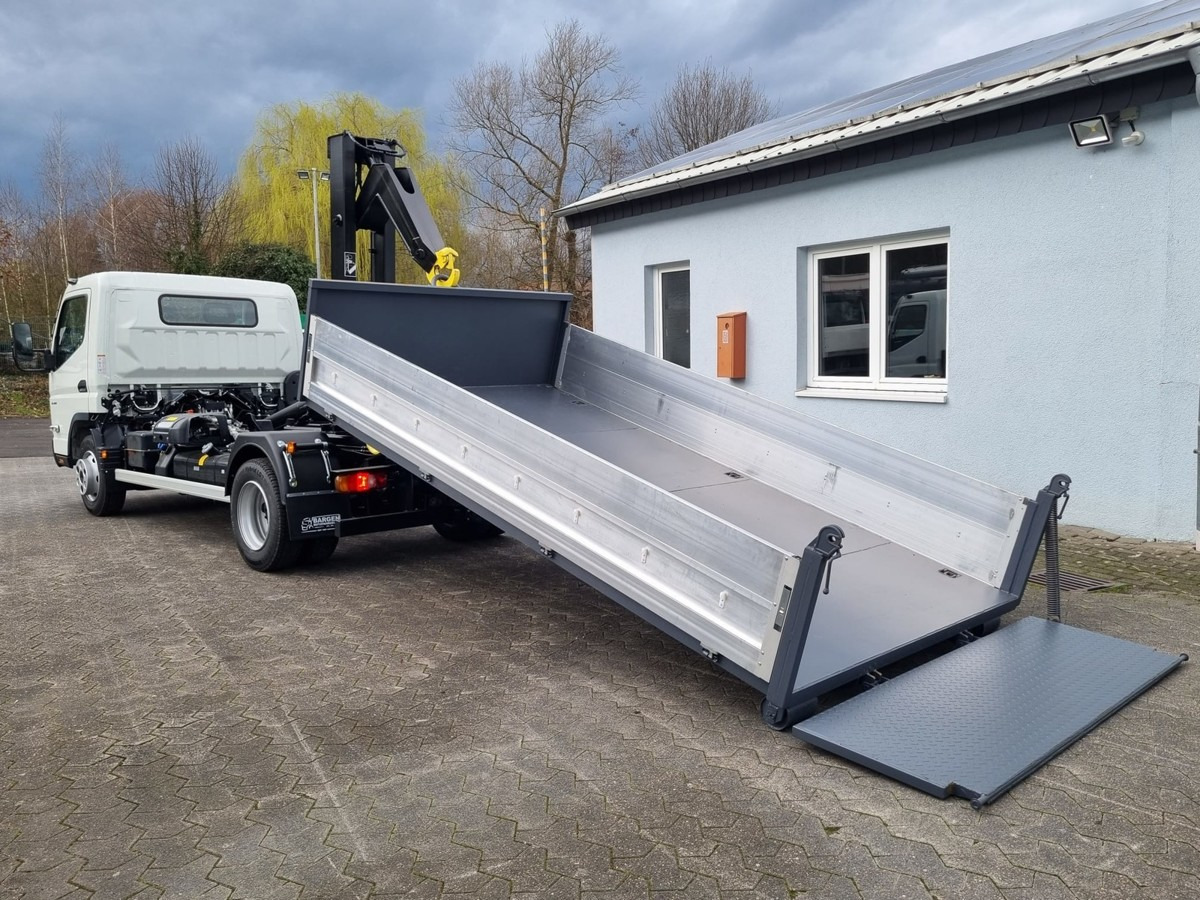 Kamion vetëngarkues i ri FUSO Canter FUSO 7C18 City Abrollkipper Miete: foto 17