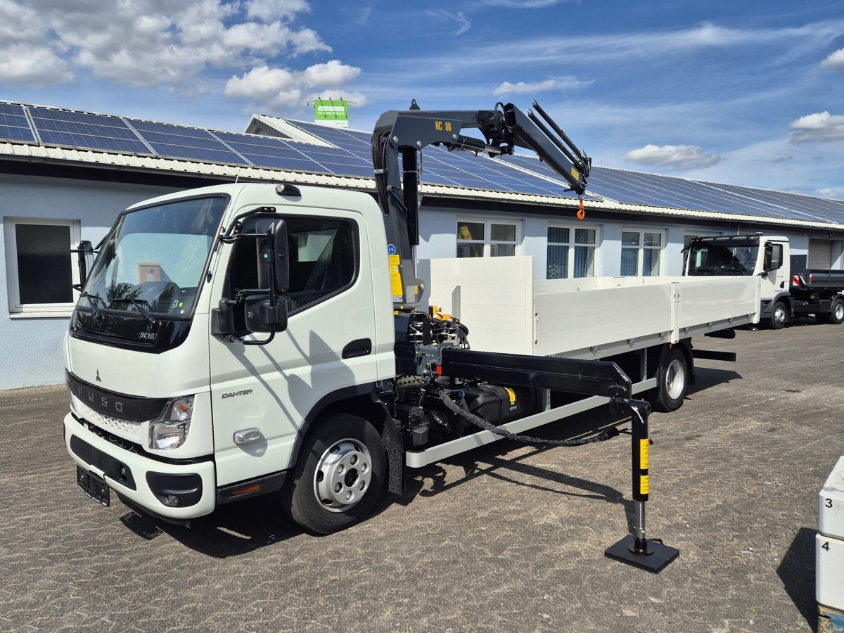FUSO FUSO 9C18 Canter Alu Pritsche 5.5m Kran 3x hydr. - Kamioncine me karroceri: foto 4 FUSO FUSO 9C18 Canter Alu Pritsche 5.5m Kran 3x hydr. - Kamioncine me karroceri: foto 4