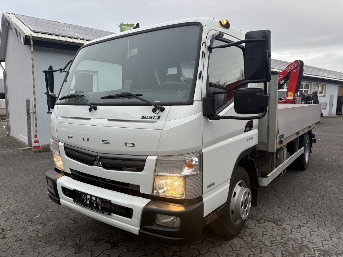 FUSO FUSO 9C18 Canter Pritsche 3.8m Kran 2x hydr. - Kamioncine me karroceri: foto 2 FUSO FUSO 9C18 Canter Pritsche 3.8m Kran 2x hydr. - Kamioncine me karroceri: foto 2