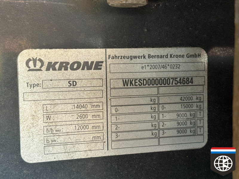 Krone N/A FRC/ ATP 02-26 - DUO TEMP - LIFT AXLE - DOUBLE STOCK - TRENNWAND - Rimorkio frigorifer: foto 4 Krone N/A FRC/ ATP 02-26 - DUO TEMP - LIFT AXLE - DOUBLE STOCK - TRENNWAND - Rimorkio frigorifer: foto 4