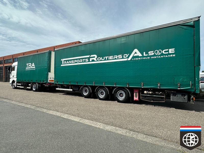 MAN TGX 18 440 NIGHT A/C - RETARDER - COMBI FREUHAUF - Kamion me tendë: foto 3 MAN TGX 18 440 NIGHT A/C - RETARDER - COMBI FREUHAUF - Kamion me tendë: foto 3