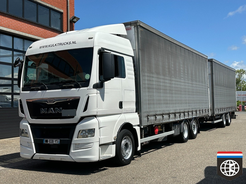 MAN TGX 26.480 RETARDER - NIGHT A/C - 130M3 COMBINATION - Kamion me tendë: foto 2 MAN TGX 26.480 RETARDER - NIGHT A/C - 130M3 COMBINATION - Kamion me tendë: foto 2