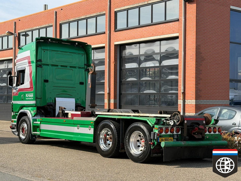 Scania R620 25 T HOOKLIFT / HOLLAND TRUCK / HOOK-CRANE HYDRAULIC - Kamion vetëngarkues: foto 4 Scania R620 25 T HOOKLIFT / HOLLAND TRUCK / HOOK-CRANE HYDRAULIC - Kamion vetëngarkues: foto 4