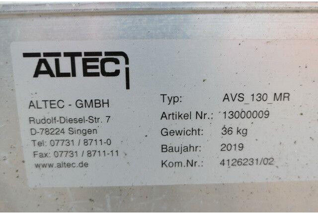 Altec ALU-Rampen AVS 130 MR, NEU - Rimorkio me plan ngarkimi të ulët: foto 5 Altec ALU-Rampen AVS 130 MR, NEU - Rimorkio me plan ngarkimi të ulët: foto 5