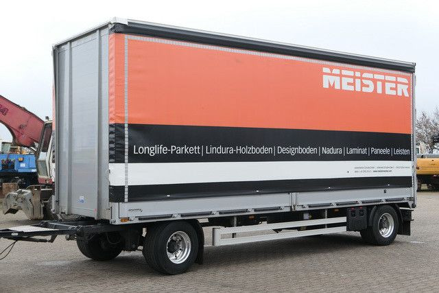 Duenschede PA 18/7, Jumbo, Bordwände, Alu-Felgen - Rimorkio me tendë: foto 2 Duenschede PA 18/7, Jumbo, Bordwände, Alu-Felgen - Rimorkio me tendë: foto 2