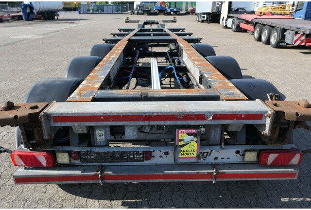 Gjysmë rimorkio me plan ngarkimi të ulët Fliegl SDS 380 SDS01, 20/30 & 40 Fuß Container, BPW: foto 8