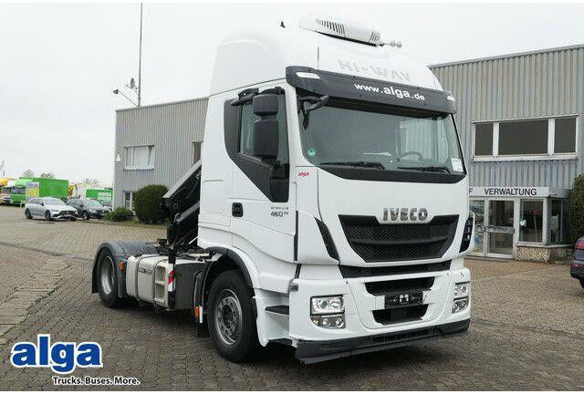 Iveco 460 Stralis 4x2, Kran HMF 1320K3, Hydr., Klima - Gjysmë-kamion: foto 2 Iveco 460 Stralis 4x2, Kran HMF 1320K3, Hydr., Klima - Gjysmë-kamion: foto 2
