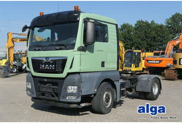 MAN 18.420 TGX 4x4, HydroDrive, Hydr., Klima, Liege - Gjysmë-kamion: foto 1 MAN 18.420 TGX 4x4, HydroDrive, Hydr., Klima, Liege - Gjysmë-kamion: foto 1