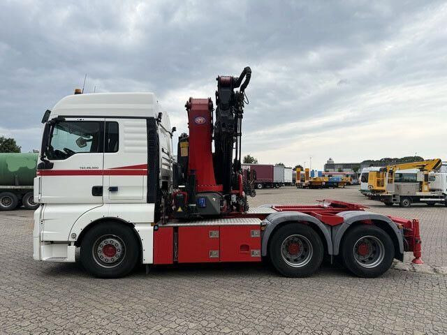 MAN 28.500 TGX 6X2-2 BLS, Kran HMF 5020-K6, Funk,23m - Gjysmë-kamion: foto 2 MAN 28.500 TGX 6X2-2 BLS, Kran HMF 5020-K6, Funk,23m - Gjysmë-kamion: foto 2