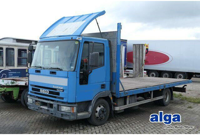 Iveco ML 75 E 4x2, Plattform, 3. Sitz, Luftfederung - Kamion me karroceri të hapur: foto 1 Iveco ML 75 E 4x2, Plattform, 3. Sitz, Luftfederung - Kamion me karroceri të hapur: foto 1