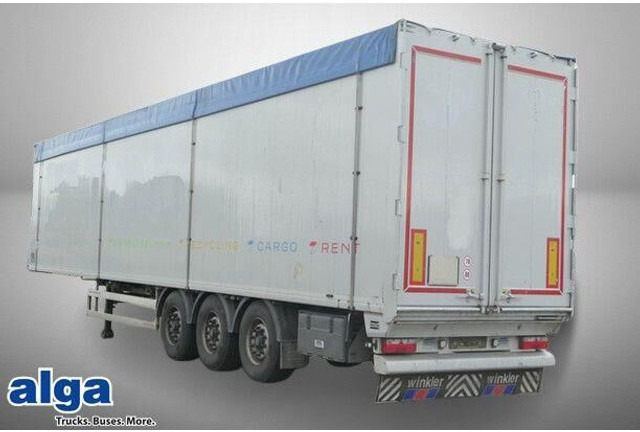 Knapen Trailers K 100, 92m³, 10mm Boden, Luft-Lift, BPW-Achsen - Gjysmë rimorkio me vagonetë të mbyllur: foto 1 Knapen Trailers K 100, 92m³, 10mm Boden, Luft-Lift, BPW-Achsen - Gjysmë rimorkio me vagonetë të mbyllur: foto 1
