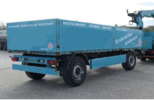 Krone AZP 18, Baustoff, BPW, 7.200mm lang, Scheibe - Rimorkio e hapur/ Platformë: foto 4 Krone AZP 18, Baustoff, BPW, 7.200mm lang, Scheibe - Rimorkio e hapur/ Platformë: foto 4