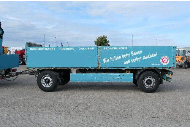 Krone AZP 18, Baustoff, BPW, 7.200mm lang, Scheibe - Rimorkio e hapur/ Platformë: foto 2 Krone AZP 18, Baustoff, BPW, 7.200mm lang, Scheibe - Rimorkio e hapur/ Platformë: foto 2
