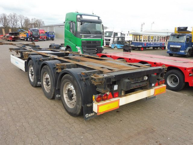 Transportjer kontejnerësh/ Gjysmë rimorkio me karroceri të çmontueshme i ri Krone SD, Alle Container, Thermo King , Alu-Felgen,BPW: foto 6