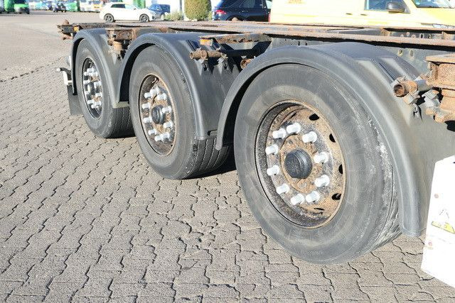 Transportjer kontejnerësh/ Gjysmë rimorkio me karroceri të çmontueshme Krone SD, Container-Chassis, Heckausschub, Luft-Lift: foto 8