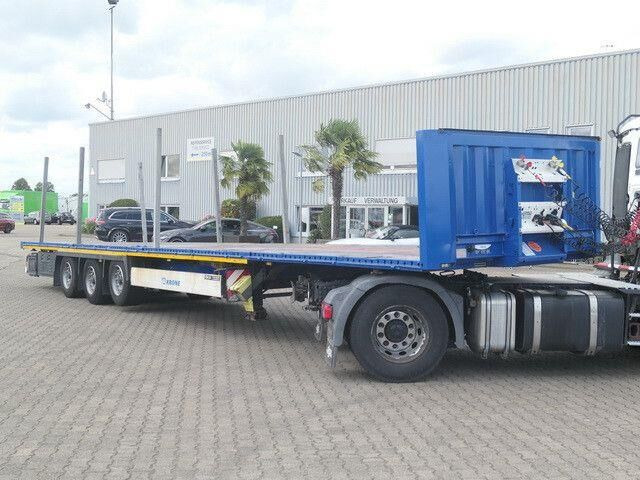 Krone SD, Containerverschlüsse, Luft-Lift, BPW, Rungen - Gjysmë rimorkio e hapur/ Platformë: foto 3 Krone SD, Containerverschlüsse, Luft-Lift, BPW, Rungen - Gjysmë rimorkio e hapur/ Platformë: foto 3
