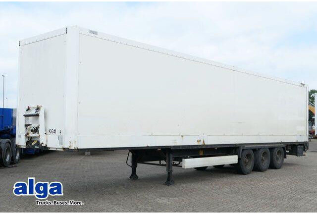 Krone SD, Isoliert, Türen, BPW, Luftfederung, 13.62m - Gjysmë rimorkio me vagonetë të mbyllur: foto 1 Krone SD, Isoliert, Türen, BPW, Luftfederung, 13.62m - Gjysmë rimorkio me vagonetë të mbyllur: foto 1