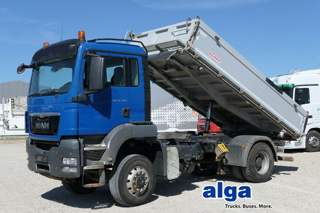 MAN 18.400 TGS BL 4x4, Allrad, klima, AHK,Alu-Felgen - Kamion vetëshkarkues: foto 1 MAN 18.400 TGS BL 4x4, Allrad, klima, AHK,Alu-Felgen - Kamion vetëshkarkues: foto 1