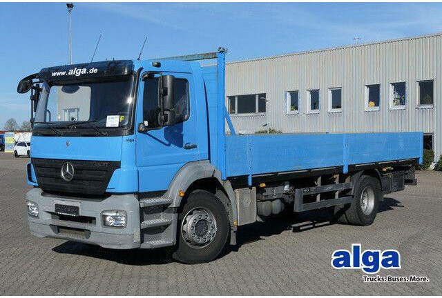 Mercedes-Benz 1824 L Axor 4x2, 3. Sitz, AHK, Gerüstbau, Klima - Kamion me karroceri të hapur: foto 1 Mercedes-Benz 1824 L Axor 4x2, 3. Sitz, AHK, Gerüstbau, Klima - Kamion me karroceri të hapur: foto 1