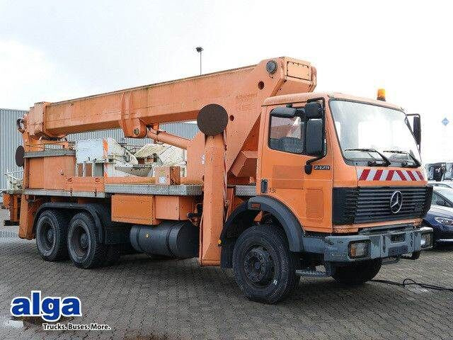 Mercedes-Benz 2429 6X4, SK-Modell, Ruthmann MT 325, 27,4 mtr. - Platformë ajrore e montuar në kamion: foto 1 Mercedes-Benz 2429 6X4, SK-Modell, Ruthmann MT 325, 27,4 mtr. - Platformë ajrore e montuar në kamion: foto 1