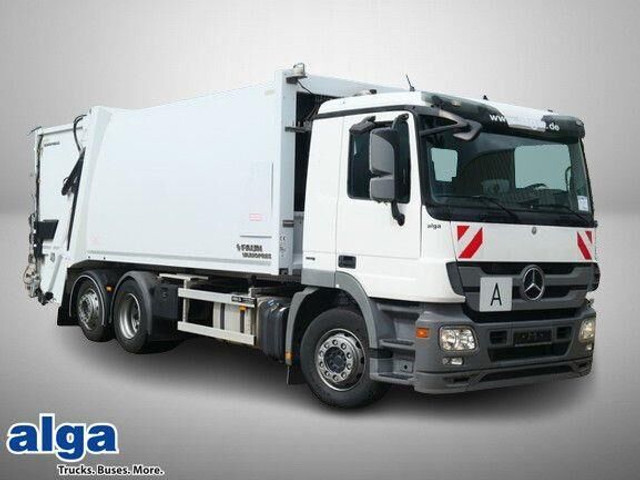 Mercedes-Benz 2532 L Actros 6x2, Faun, Variopress II 524,Klima - Kamion mbeturinash: foto 1 Mercedes-Benz 2532 L Actros 6x2, Faun, Variopress II 524,Klima - Kamion mbeturinash: foto 1