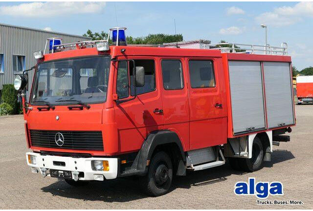 Mercedes-Benz 814 F/Feuerwehr/Pumpe/9 Sitze - Zjarrfikëse: foto 1 Mercedes-Benz 814 F/Feuerwehr/Pumpe/9 Sitze - Zjarrfikëse: foto 1