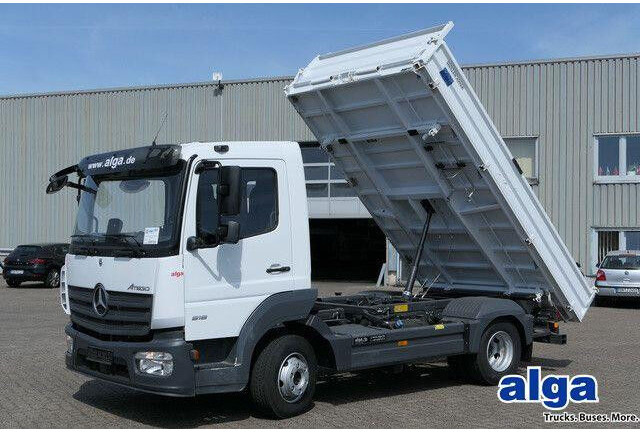 Mercedes-Benz 818 K Atego 4x2, Meiller, 19tkm, 2x AHK, Klima - Kamion vetëshkarkues: foto 1 Mercedes-Benz 818 K Atego 4x2, Meiller, 19tkm, 2x AHK, Klima - Kamion vetëshkarkues: foto 1