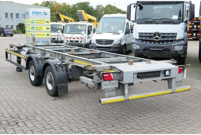 Mildner TJW 12, Tandem, BDF, Hochgekuppelt - Transportjer kontejnerësh/ Rimorkio me karroceri të çmontueshme: foto 5 Mildner TJW 12, Tandem, BDF, Hochgekuppelt - Transportjer kontejnerësh/ Rimorkio me karroceri të çmontueshme: foto 5