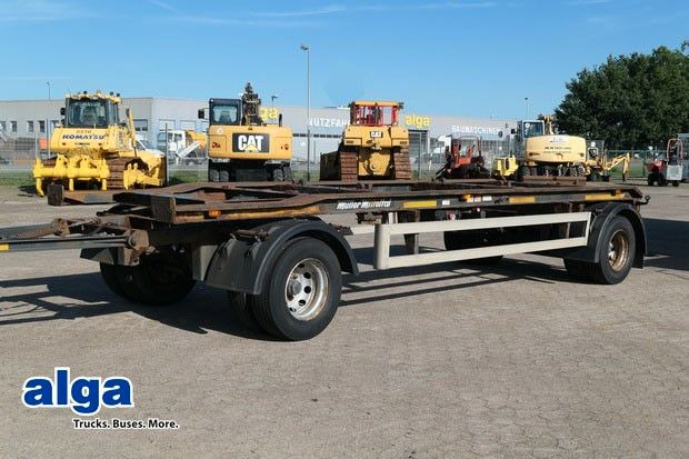 Müller-Mitteltal RA-T 18,0, Außenroller, Container, BPW, Behälter - Rimorkio roll-off/ Skip loader: foto 1 Müller-Mitteltal RA-T 18,0, Außenroller, Container, BPW, Behälter - Rimorkio roll-off/ Skip loader: foto 1