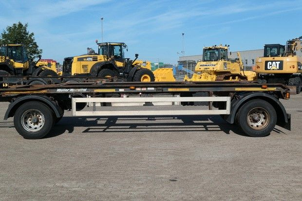 Müller-Mitteltal RA-T 18,0, Außenroller, Container, BPW, Behälter - Rimorkio roll-off/ Skip loader: foto 3 Müller-Mitteltal RA-T 18,0, Außenroller, Container, BPW, Behälter - Rimorkio roll-off/ Skip loader: foto 3
