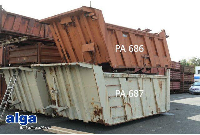 Stahl Hinterkippmulde ca. 17 cbm - Kamion vetëshkarkues: foto 1 Stahl Hinterkippmulde ca. 17 cbm - Kamion vetëshkarkues: foto 1