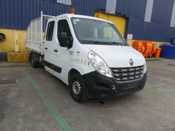 REF:6517 - Camionnette benne basculante Renault Master (VIN: VF1VBH4S250750698) - Kamioncine vetëshkarkuese, Kamioncine dopio kabinë: foto 2 REF:6517 - Camionnette benne basculante Renault Master (VIN: VF1VBH4S250750698) - Kamioncine vetëshkarkuese, Kamioncine dopio kabinë: foto 2