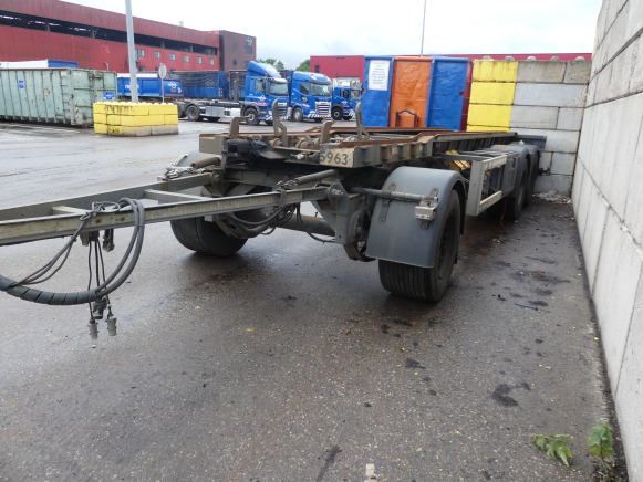 REF:WS-RS-95 - Remorque porte container GS Meppel AIC-2700N - Transportjer kontejnerësh/ Rimorkio me karroceri të çmontueshme: foto 2 REF:WS-RS-95 - Remorque porte container GS Meppel AIC-2700N - Transportjer kontejnerësh/ Rimorkio me karroceri të çmontueshme: foto 2