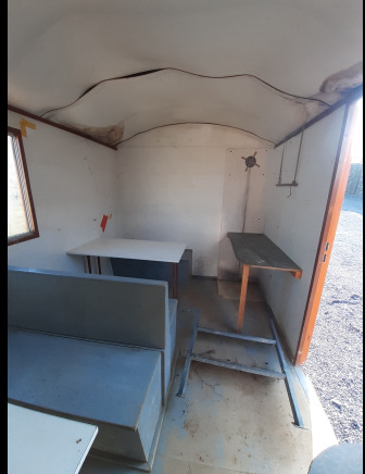 Roulotte de chantier Warsco 385X240 - Kontejner ndërtimi, Rimorkio: foto 4 Roulotte de chantier Warsco 385X240 - Kontejner ndërtimi, Rimorkio: foto 4