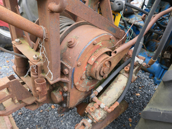 Traktor Tracteur agricole + treuil Ford Super Major: foto 14