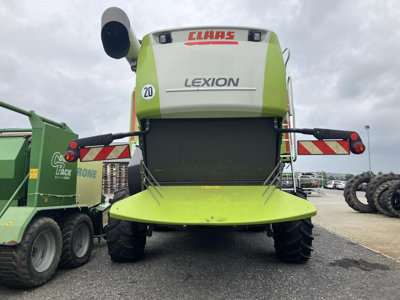 CLAAS Lexion 550 - Autokombajnë: foto 3 CLAAS Lexion 550 - Autokombajnë: foto 3