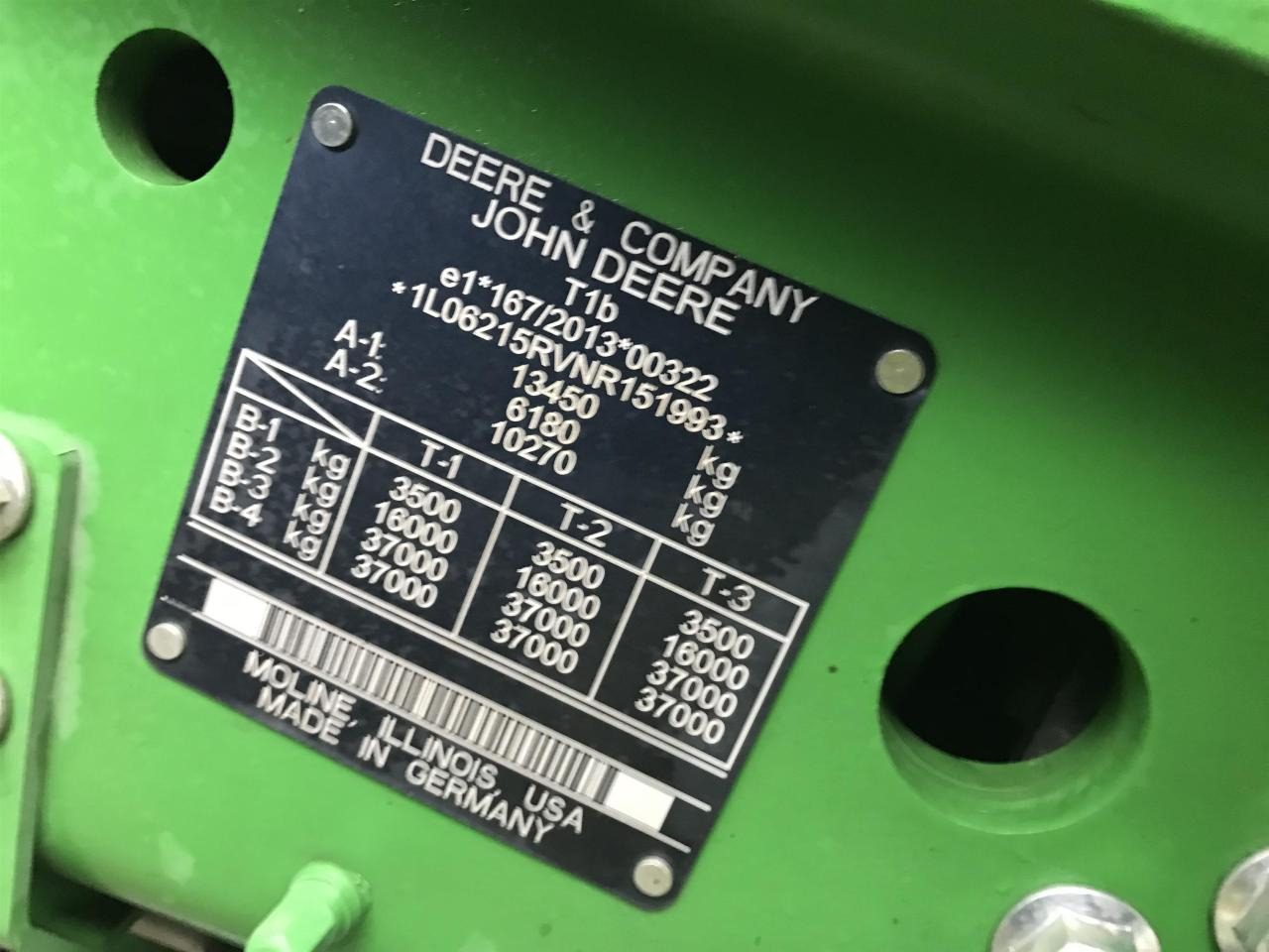 Traktor John Deere 6R 215: foto 13