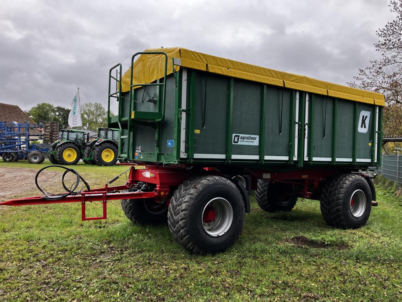 Kröger HKD 302 - Rimorkio vetëshkarkuese: foto 1 Kröger HKD 302 - Rimorkio vetëshkarkuese: foto 1